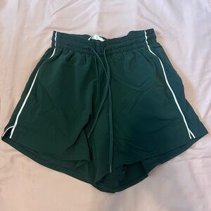 Lululemon Athletica Forest Green Athletic Shorts